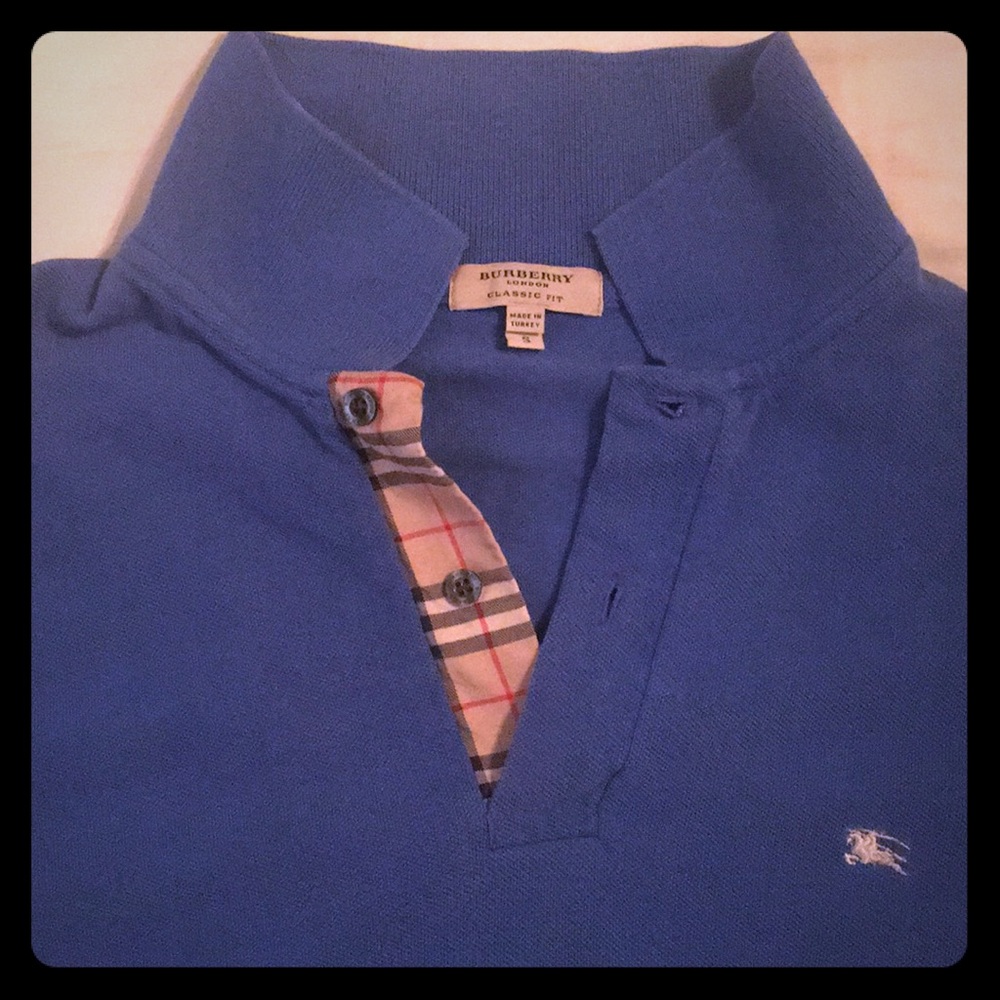 Burberry Polo size S, blue